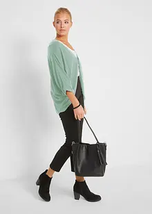 Gilet en fine maille 100% coton, bonprix Gilet en fine maille 100% coton, bonprix