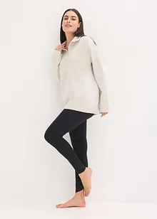 Loungewear Sweat Hausanzug mit Leggings, bonprix Loungewear Sweat Hausanzug mit Leggings, bonprix