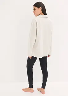 Loungewear Sweat Hausanzug mit Leggings, bonprix Loungewear Sweat Hausanzug mit Leggings, bonprix