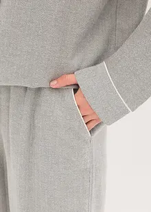 Pyjama tissé en flanelle avec motif chevrons, bonprix Pyjama tissé en flanelle avec motif chevrons, bonprix