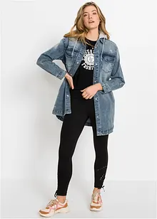 Veste en jean à capuche, bonprix Veste en jean à capuche, bonprix