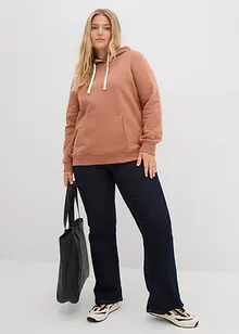 Sweat-shirt à capuche avec détails contrastants, bonprix Sweat-shirt à capuche avec détails contrastants, bonprix