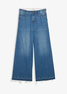 Wide-Leg-Jeans Mid Waist, Bequembund, bonprix Wide-Leg-Jeans Mid Waist, Bequembund, bonprix