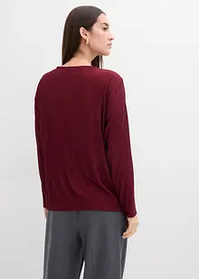 Langarmshirt mit Struktureffekt, bonprix Langarmshirt mit Struktureffekt, bonprix
