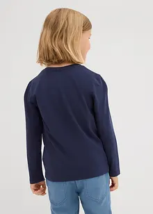 Langarmshirt mit Bio-Baumwolle (3er Pack), bonprix Langarmshirt mit Bio-Baumwolle (3er Pack), bonprix