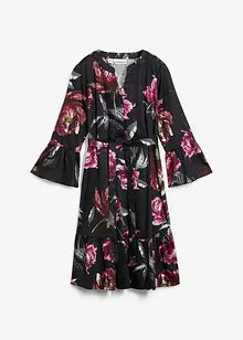 Umstands- und Stillblusenkleid aus reinem Bio-Baumwoll-Satin, bonprix Umstands- und Stillblusenkleid aus reinem Bio-Baumwoll-Satin, bonprix