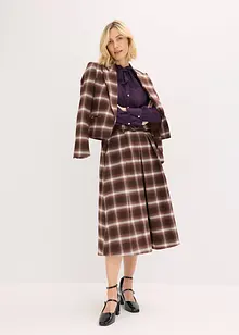 Chiffonbluse mit abnehmbarer Schluppe, bonprix Chiffonbluse mit abnehmbarer Schluppe, bonprix