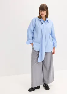 Chemisier à col lavallière 100 % coton, bonprix Chemisier à col lavallière 100 % coton, bonprix