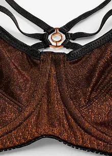 Minimizer-BH aus glitzerndem Material, bonprix Minimizer-BH aus glitzerndem Material, bonprix