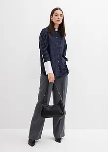 Chemise à rayures tennis, viscose mélangée, bonprix Chemise à rayures tennis, viscose mélangée, bonprix