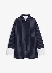 Chemise à rayures tennis, viscose mélangée, bonprix Chemise à rayures tennis, viscose mélangée, bonprix