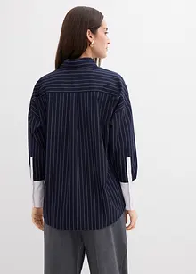 Chemise à rayures tennis, viscose mélangée, bonprix Chemise à rayures tennis, viscose mélangée, bonprix