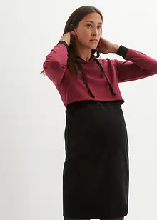 2-in-1 Umstands- und Still-Sweatkleid, bonprix 2-in-1 Umstands- und Still-Sweatkleid, bonprix