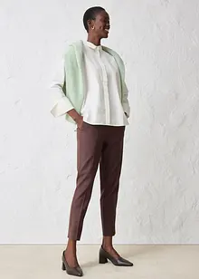 Bluse mit Seidenanteil, bonprix Bluse mit Seidenanteil, bonprix