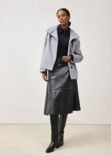 Rippenpullover aus Merinowolle, bonprix Rippenpullover aus Merinowolle, bonprix