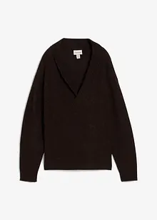 Pull chaud en alpaga mélangé, bonprix Pull chaud en alpaga mélangé, bonprix