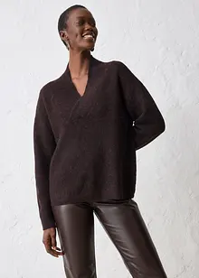 Pull chaud en alpaga mélangé, bonprix Pull chaud en alpaga mélangé, bonprix