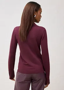 Gilet doux en fine laine mélangée, bonprix Gilet doux en fine laine mélangée, bonprix