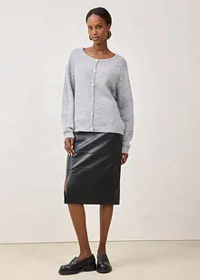 Strickjacke aus wärmendem Alpaka-Mix, bonprix Strickjacke aus wärmendem Alpaka-Mix, bonprix