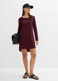 Vokuhila-Kleid aus schwerer reiner Baumwolle, bonprix Vokuhila-Kleid aus schwerer reiner Baumwolle, bonprix