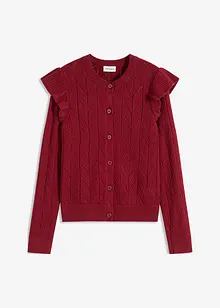 Ajour-Strickjacke aus Baumwolle, bonprix Ajour-Strickjacke aus Baumwolle, bonprix