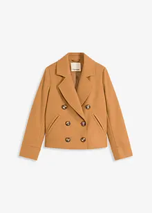 Kurze Jacke in Wolloptik, bonprix Kurze Jacke in Wolloptik, bonprix