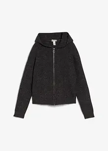 Strickjacke mit Kapuze, bonprix Strickjacke mit Kapuze, bonprix