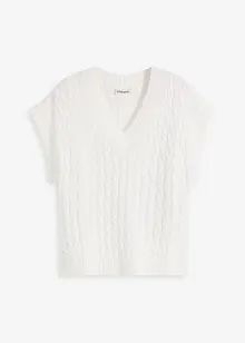 Pullunder mit Zopfmuster, bonprix Pullunder mit Zopfmuster, bonprix