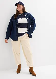 Pull oversize à col polo, bonprix Pull oversize à col polo, bonprix