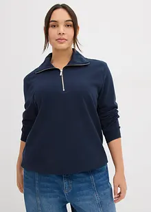 Sweat oversize à col zippé, bonprix Sweat oversize à col zippé, bonprix