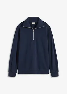 Sweat oversize à col zippé, bonprix Sweat oversize à col zippé, bonprix