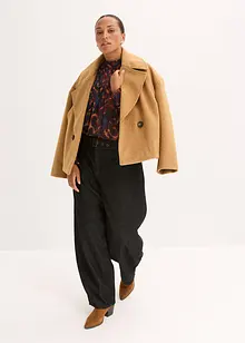 Übergangsjacke in Wolloptik, bonprix Übergangsjacke in Wolloptik, bonprix