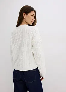 Pullover mit Zopfmuster, bonprix Pullover mit Zopfmuster, bonprix