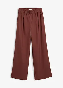 Pantalon ample, aspect laine, bonprix Pantalon ample, aspect laine, bonprix