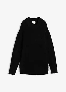 Pull oversize en maille bouclette, bonprix Pull oversize en maille bouclette, bonprix
