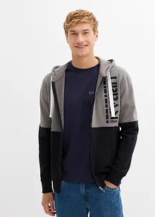 Kapuzen-Sweatjacke aus reiner Bio-Baumwolle, bonprix Kapuzen-Sweatjacke aus reiner Bio-Baumwolle, bonprix