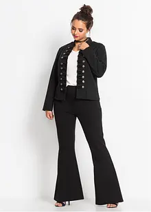 Schlaghose aus Punto di Roma, bonprix Schlaghose aus Punto di Roma, bonprix