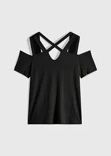 T-shirt à découpes en viscose, bonprix T-shirt à découpes en viscose, bonprix