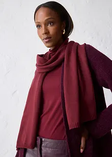 Écharpe en fine maille de laine mérinos, bonprix Écharpe en fine maille de laine mérinos, bonprix