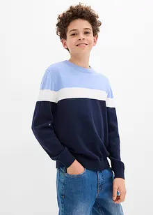 Feinstrickpullover aus reiner Baumwolle, bonprix Feinstrickpullover aus reiner Baumwolle, bonprix