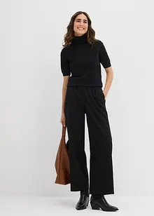 Pull col roulé à manches courtes, bonprix Pull col roulé à manches courtes, bonprix