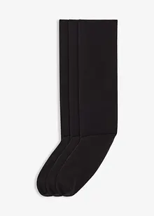 Lot de 3 paires de mi-bas thermiques 120den, intérieur éponge, bonprix Lot de 3 paires de mi-bas thermiques 120den, intérieur éponge, bonprix