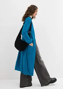 Longstrickjacke mit überschnittener Schulter, bonprix Longstrickjacke mit überschnittener Schulter, bonprix