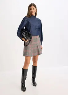 Blouse en jean avec larges manchettes, bonprix Blouse en jean avec larges manchettes, bonprix