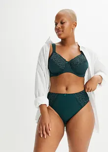 Maxislip mit zarter Spitze (2er Pack), bonprix Maxislip mit zarter Spitze (2er Pack), bonprix