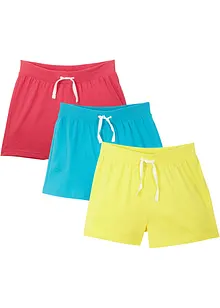 Jersey-Shorts aus reiner Bio-Baumwolle (3er Pack), bonprix Jersey-Shorts aus reiner Bio-Baumwolle (3er Pack), bonprix