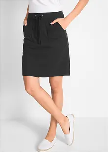 Stretch-Rock aus Bio-Baumwolle mit Stretch, bonprix Stretch-Rock aus Bio-Baumwolle mit Stretch, bonprix