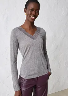 T-shirt en laine mélangée, bonprix T-shirt en laine mélangée, bonprix