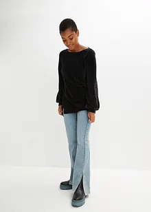 Pull long en maille chenille, bonprix Pull long en maille chenille, bonprix