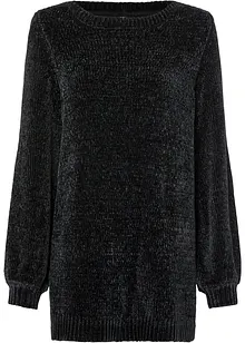 Pull long en maille chenille, bonprix Pull long en maille chenille, bonprix